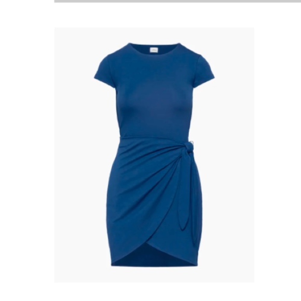 Wilfred New Lune Dress Ultramarine (Aritzia Blue Dress)